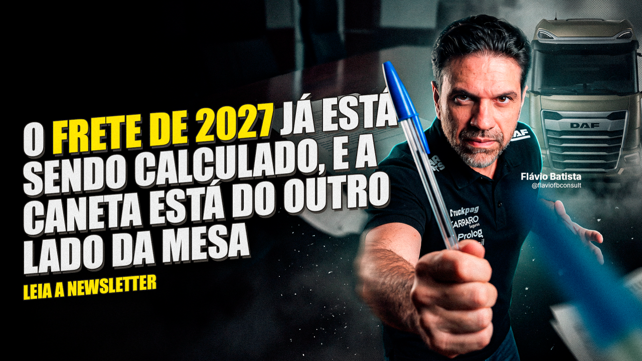 O frete de 2027 já está sendo calculado, e a caneta está do outro lado da mesa
