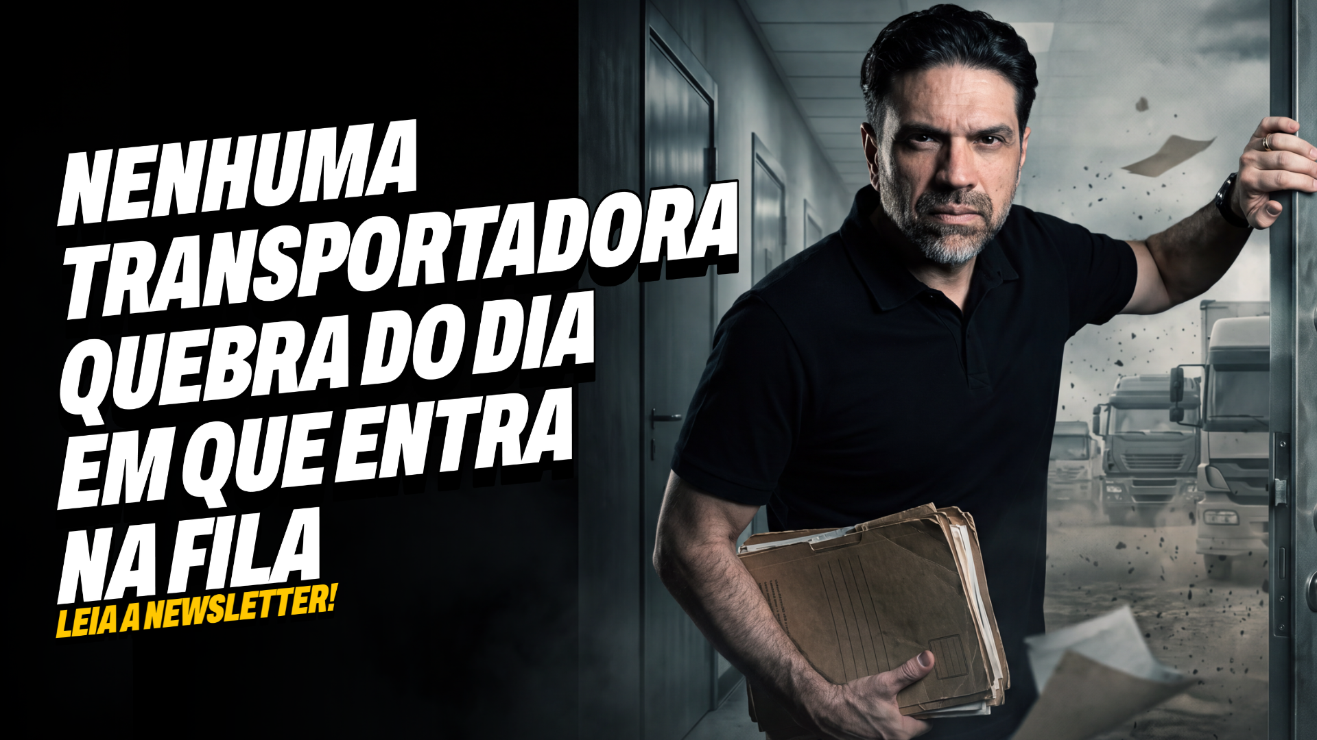 Nenhuma transportadora quebra no dia em que entra na fila